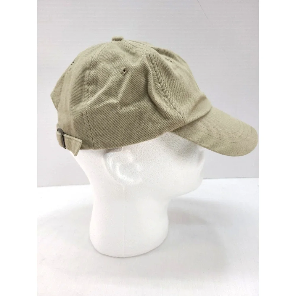 Vintage Miller Lite Baseball Cap Slideback OS Beige Canvas